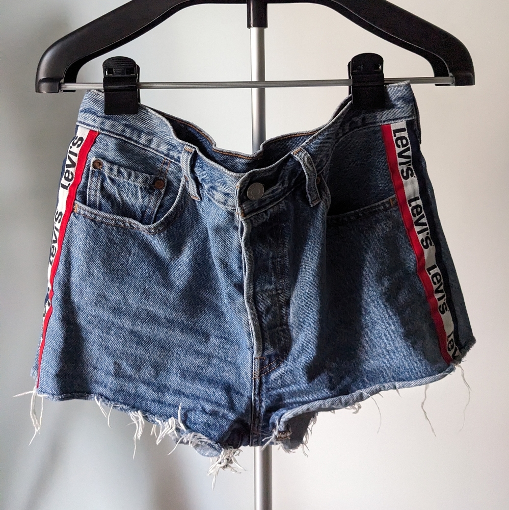 Levi's denim shorts